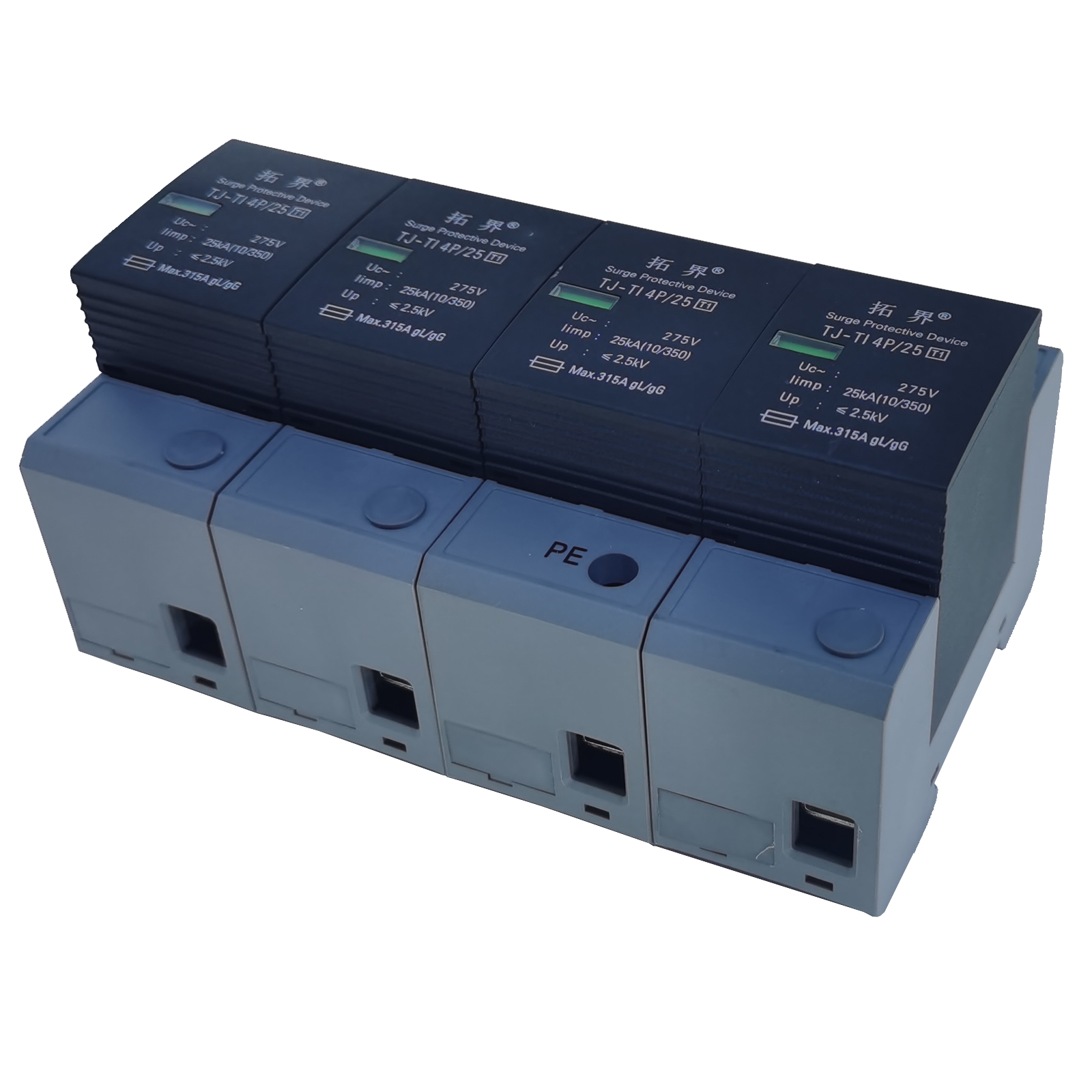 380V一級(jí)電源防雷TJ-TI 4P/25